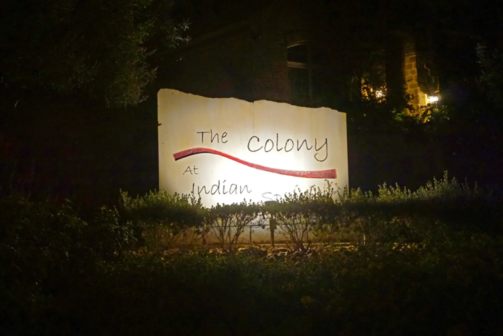 Bulverde TX LED Monument Entryway Lighting