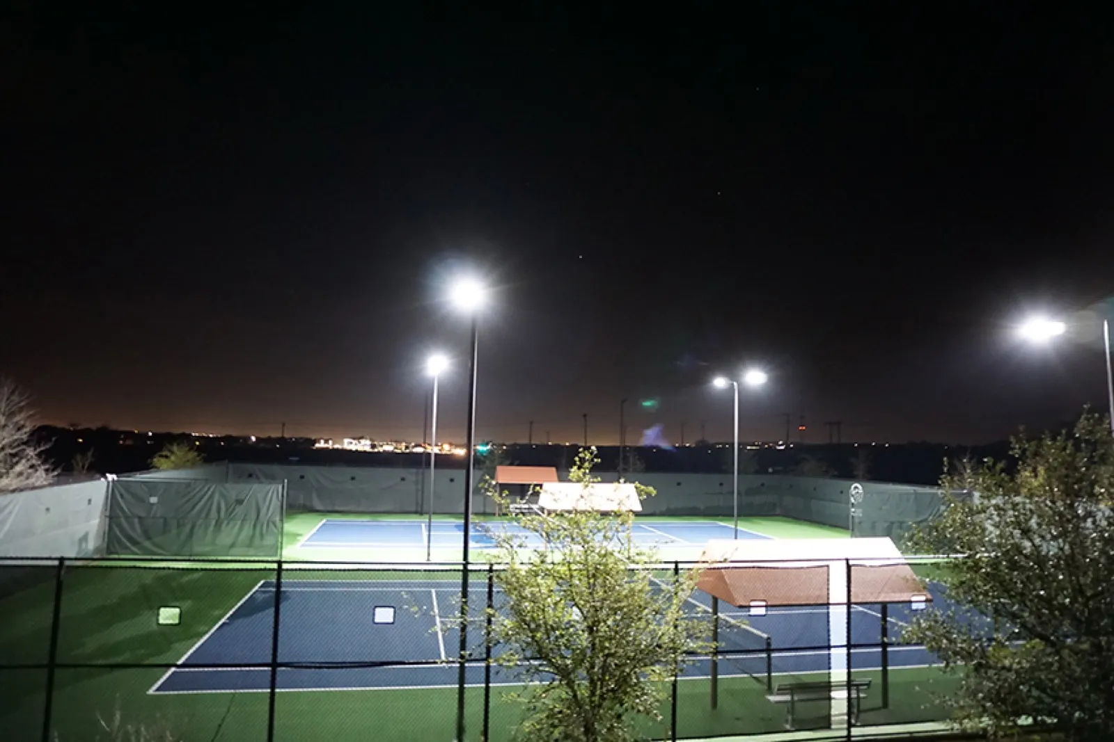 San Antonio TX LED Tennis Court Lighting